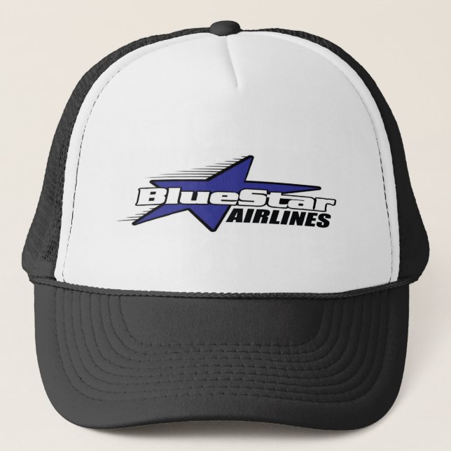 Blue Star Airlines Trucker Hat (Front)