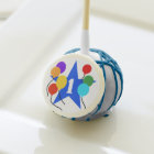 Blue Star and Balloons 1st Birthday Cake Pops