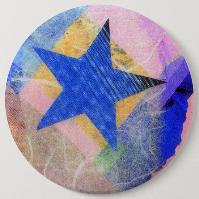 Blue Star Button (Front)
