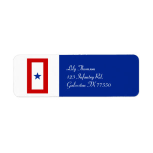 Blue Star Mom Military Label