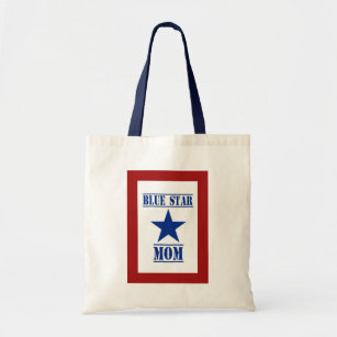 Blue Star Mom Military Tote Bag