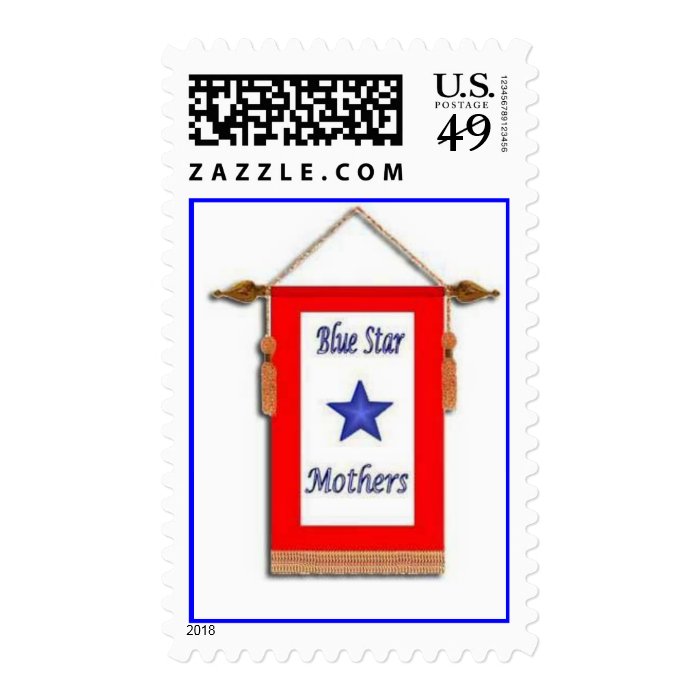 Blue Star Mother Postage Stamp