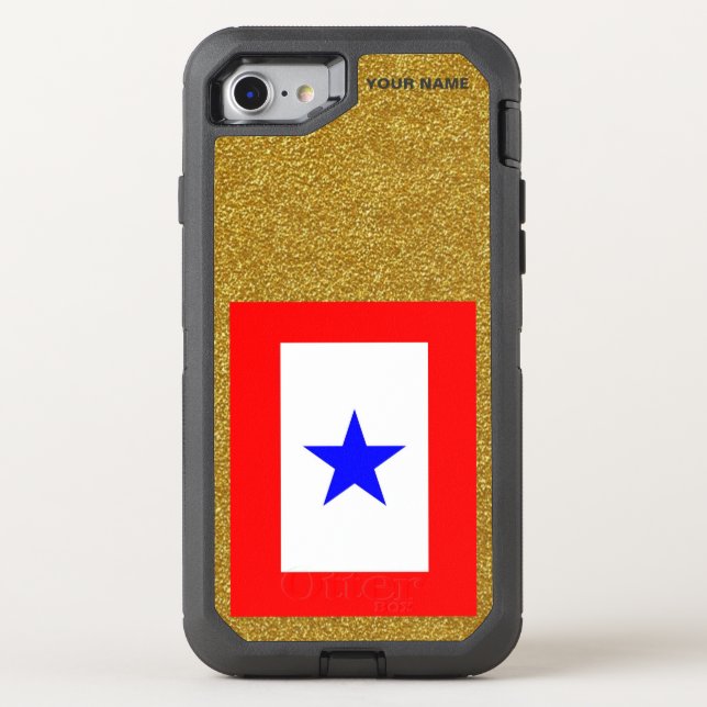 BLUE STAR MOTHERS OTTERBOX iPhone CASE (Back)
