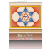 Blue Star of David Card (Front)