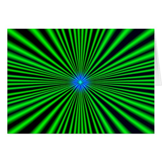 Blue Star on green Light (Front Horizontal)