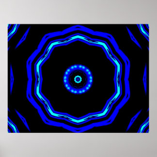 Blue Star Poster