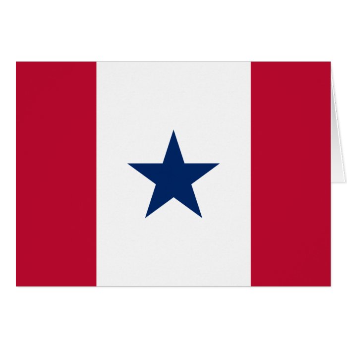 Blue Star Service, United States flag Greeting Cards