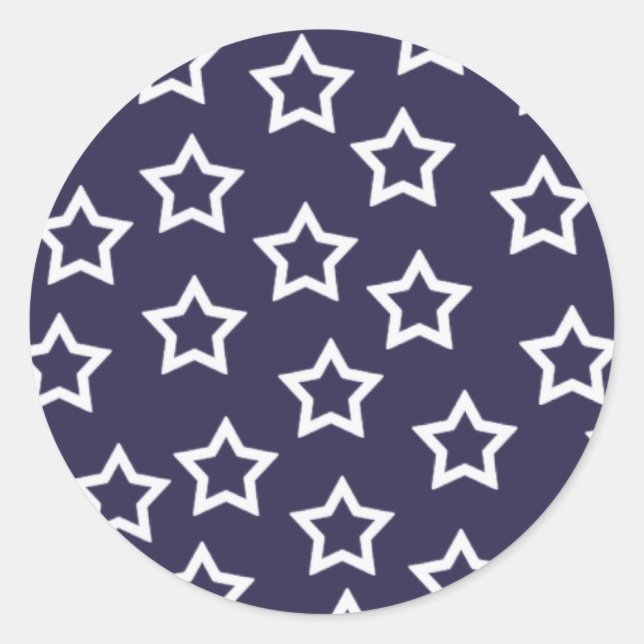 Blue Star Stickers (Front)