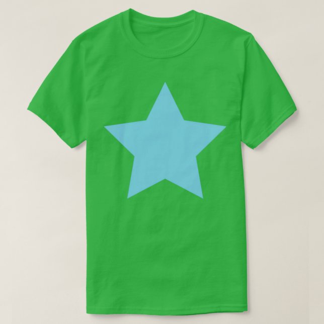 Blue Star T-Shirt (Design Front)