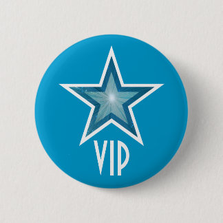 Blue Star 'VIP' button blue