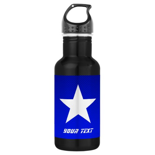 Blue Star Water Bottle