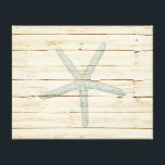 Blue Starfish Canvas Print<br><div class="desc">Peaceful Dreams has inspirational gifts that you can find on t shirts, iPhone, iPad, iPod touch cases, sleeves and skins. You can also find our gifts on mouse pads, coffee cups, posters, canvas prints, coasters, tiles, pillows, flip flops, magnets and more. We also have girly, trendy, hipster chic, nautical, chevron,...</div>