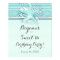 Blue Starfish Elegant Beach Wedding Party Banner