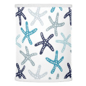 Blue Starfish Pattern Lamp Shade (Left)
