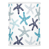 Blue Starfish Pattern Lamp Shade (Front)