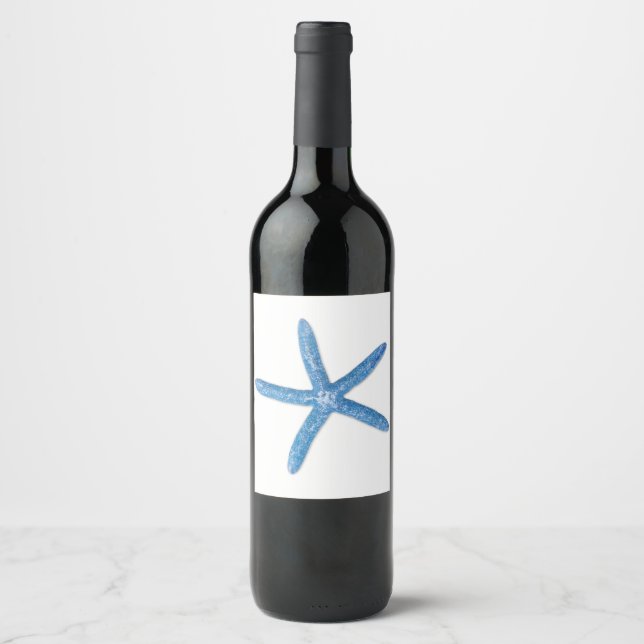 Blue Starfish Wine Label (Front)