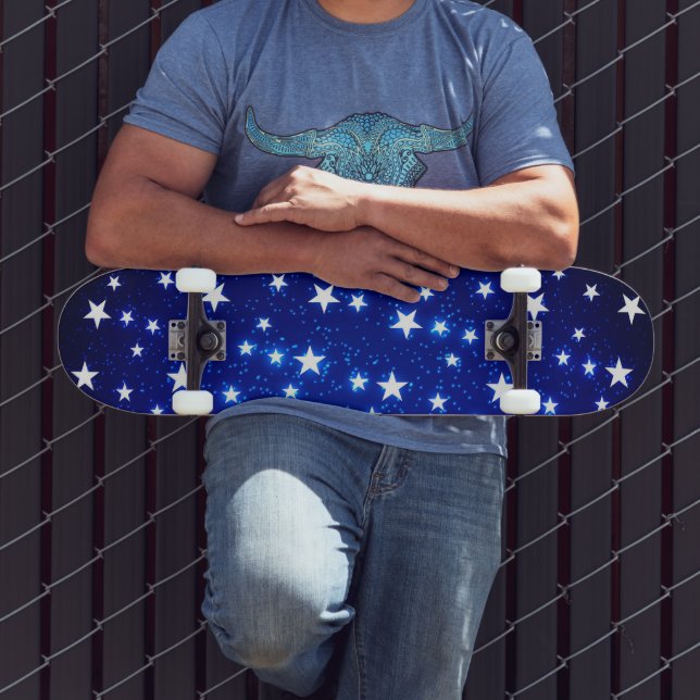 Blue Stargazer Skateboard (Outdoor 3)