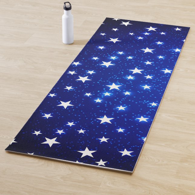 Blue Stargazer Yoga Mat (In Situ)