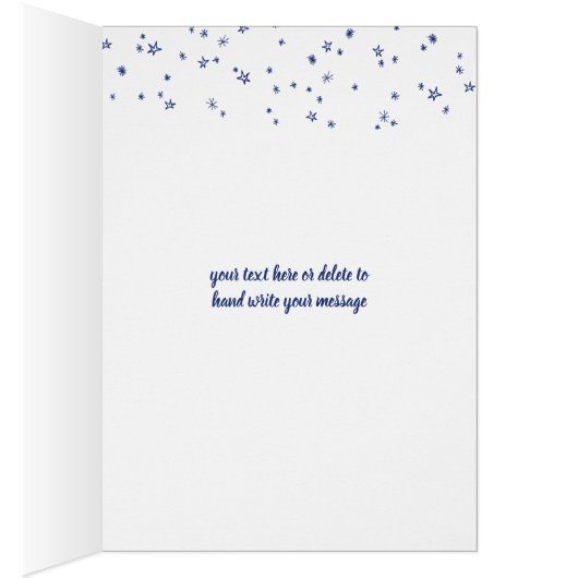 Blue Starry Night And So the Adventure Begins (Inside (Right))