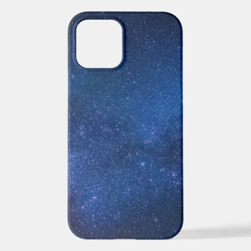 Blue starry night sky  Zazzle_Growshop iPhone 12 Case