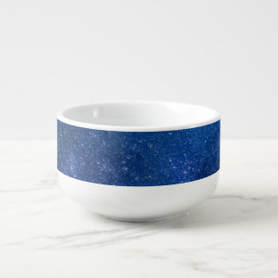 Blue starry night sky Zazzle_Growshop. Soup Mug