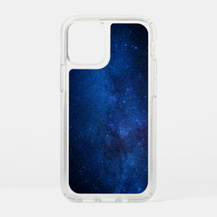 Blue starry night sky   Zazzle_Growshop. Speck iPhone 12 Mini Case