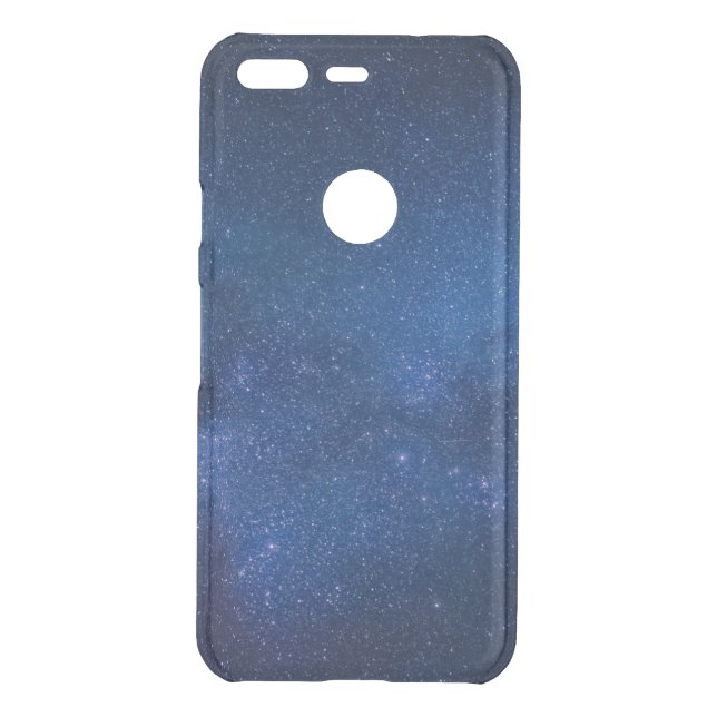 Blue starry night sky | Zazzle_Growshop. Uncommon Google Pixel Case (Back)