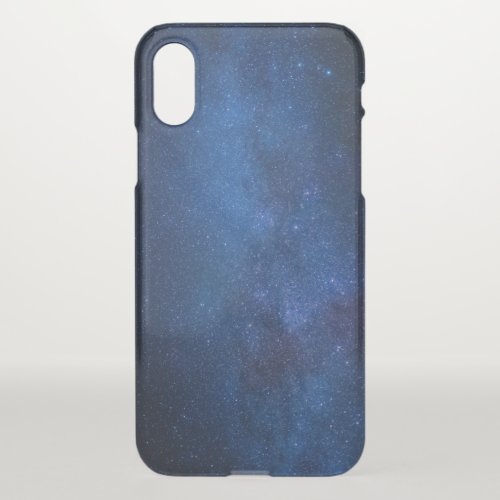 Blue starry night sky  Zazzle_Growshop iPhone XS Case