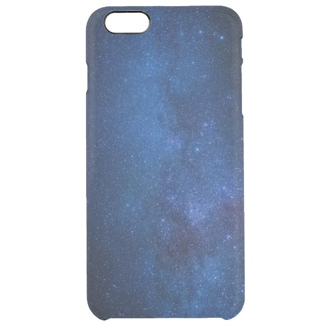 Blue starry night sky | Zazzle_Growshop. Uncommon iPhone Case (Back)