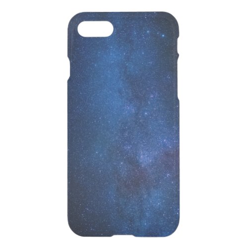 Blue starry night sky  Zazzle_Growshop iPhone SE87 Case