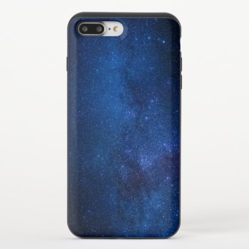 Blue starry night sky  Zazzle_Growshop iPhone 87 Plus Slider Case