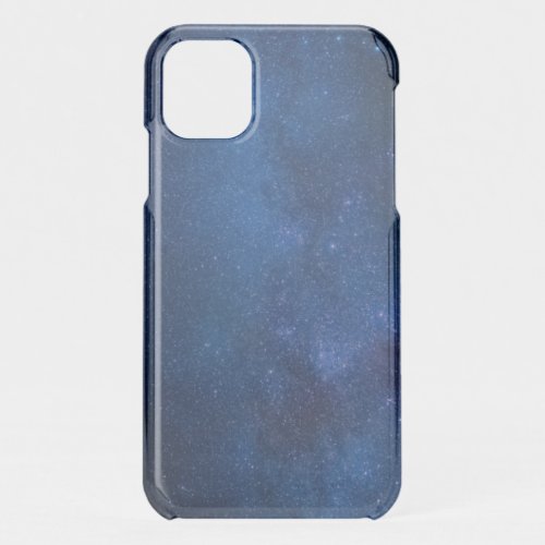 Blue starry night sky  Zazzle_Growshop iPhone 11 Case