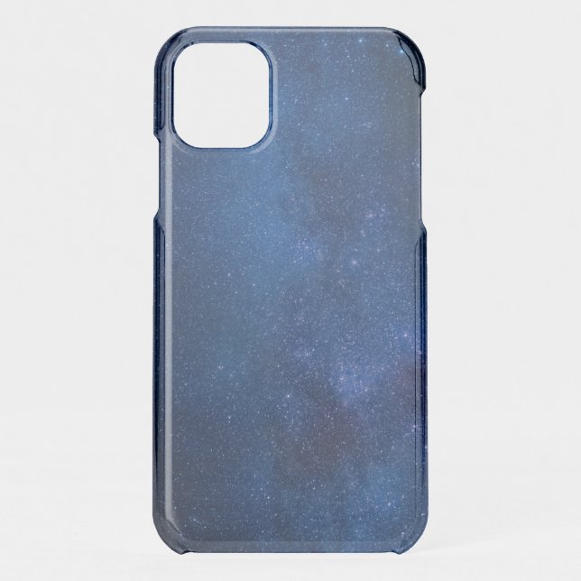 Blue starry night sky | Zazzle_Growshop. Uncommon iPhone Case (Back)