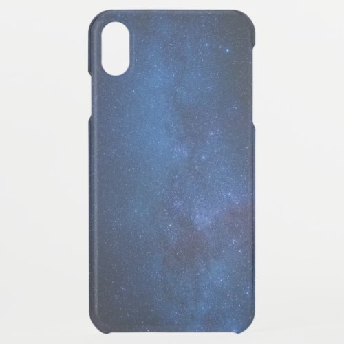 Blue starry night sky  Zazzle_Growshop iPhone XS Max Case