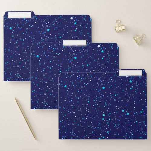 Blue Stars 2 File Folder
