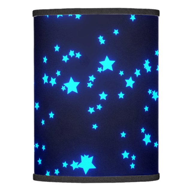 Blue Stars 3 (2021) Lamp Shade (Front)