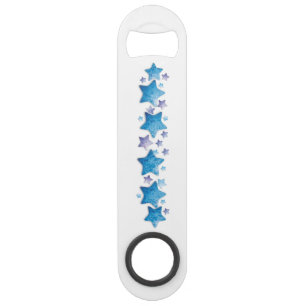Blue Stars Bar Key