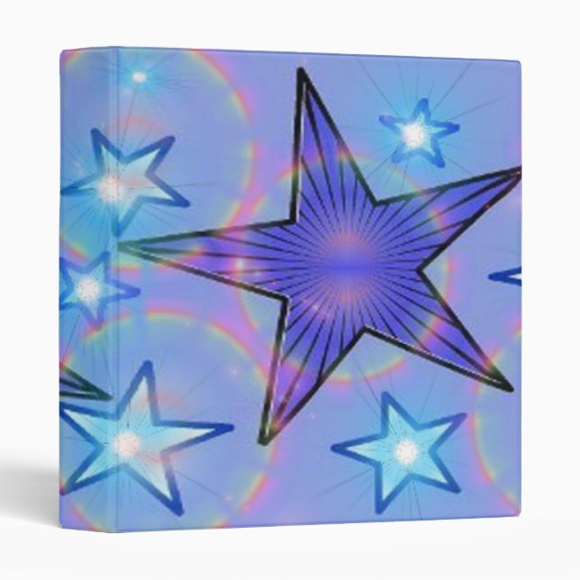 Blue Stars Binder (Front/Spine)