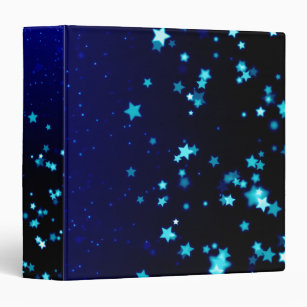Blue Stars Binder-Your Custom Avery Signature 1.5" Binder