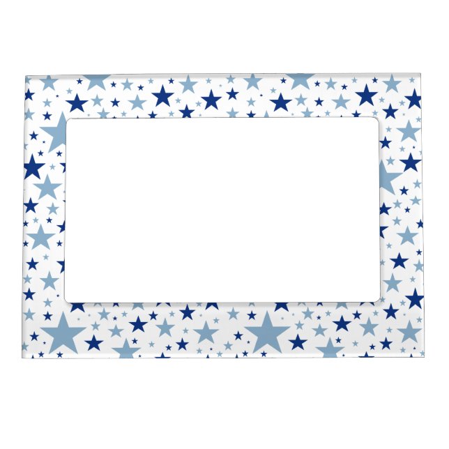 Blue Stars custom picture frame (Front)