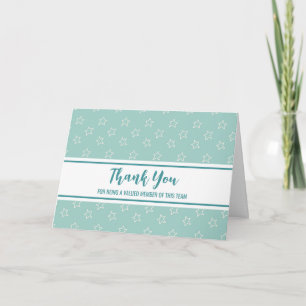 Blue Stars Employee Appreciation Card