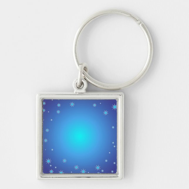 Blue Stars Keychain (Front)