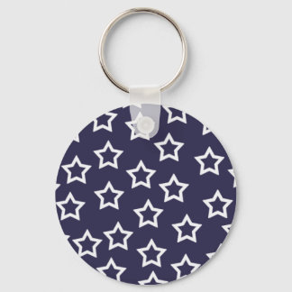 Blue Stars Keychain