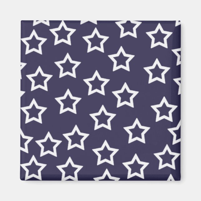Blue Stars Magnet (Front)