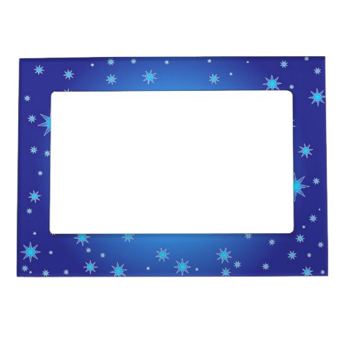 Blue Stars Magnetic Frame