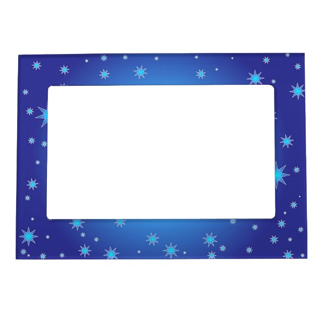 Blue Stars Magnetic Frame (Front)