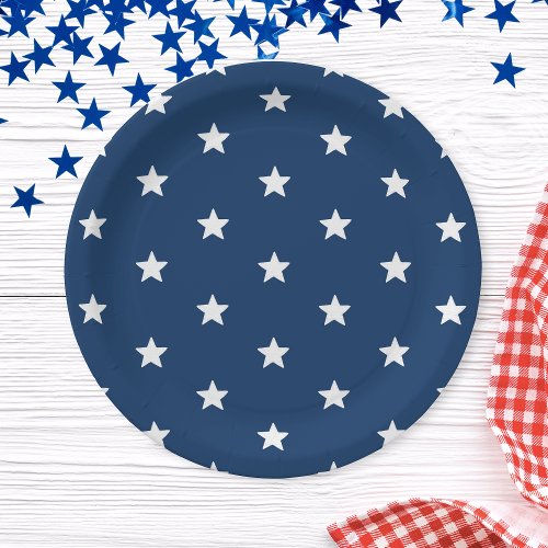 Blue Stars Patriotic 4th of July Summer Party