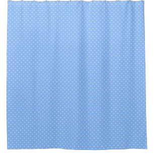 Blue Stars Shower Curtain