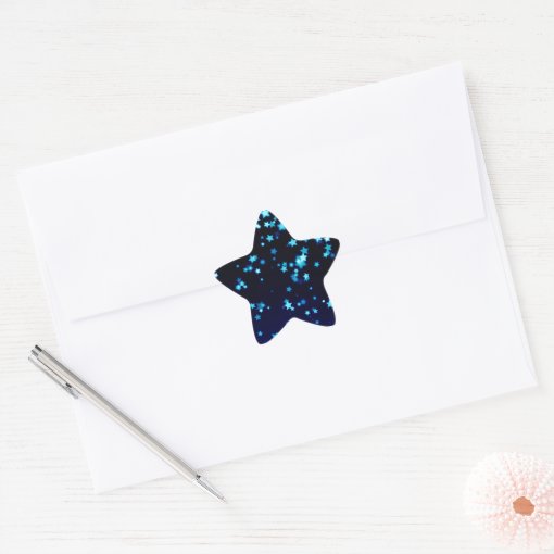 Blue Stars Star Sticker | Zazzle