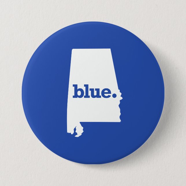 BLUE STATE ALABAMA BUTTON (Front)